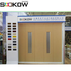 sandwich panel automatic side sliding sectional garage door on China WDMA on China WDMA