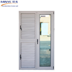 security Ventilation windows and doors Door with louver window on China WDMA