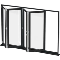 singapore aluminium glass folding balcony window door system on China WDMA