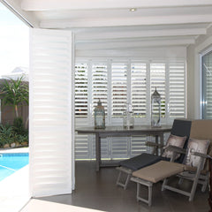 sound proof glass window pvc hurricane plantation shutters shuttered windows on China WDMA