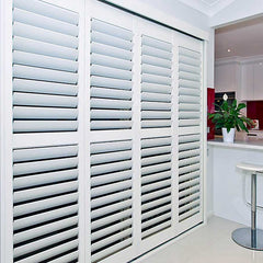 sound proof glass window pvc hurricane plantation shutters shuttered windows on China WDMA