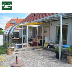 strong prefabricated polycarbonate house aluminum porch enclosures designs on China WDMA