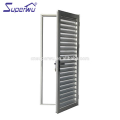 strong quality adjustable aluminum rolling shutter patio doors for living room on China WDMA