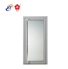 taoyuan Tempered Glass Sliding Door/Aluminium Frame tempered glass interior Door with Grill Design on China WDMA