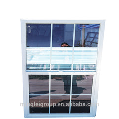 tempered glass vinyl clad upvc sliding pvc doors and windows built in blinds for church on China WDMA