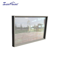 thermal break windows miami dade hurricane proof aluminium tempered glass window on China WDMA