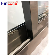 three track sliding window office interior sliding window lift up sliding window on China WDMA