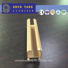 top sell product anodized aluminum profiles/aluminium sliding door track in SHUNTANG,FOSHAN on China WDMA