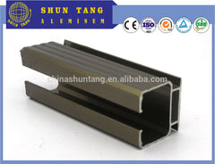 top sell product anodized aluminum profiles/aluminium sliding door track in SHUNTANG,FOSHAN on China WDMA