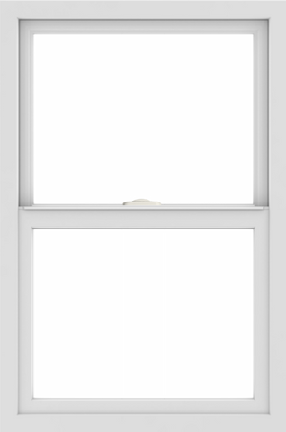 WDMA 24x36 (24.5 x 36.5 inch) White uPVC/Vinyl Single and Double Hung Window without grids interior