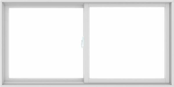 WDMA 72X36 (71.5 x 35.5 inch) White uPVC/Vinyl Sliding Window without Grids Interior