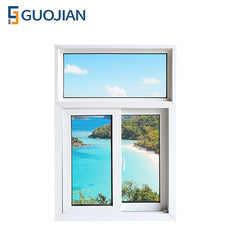 upvc/ pvc/ plastic double glazed sliding windows factory on China WDMA