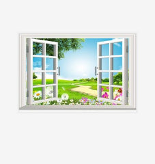 vertical sliding UPVC grill windows design on China WDMA