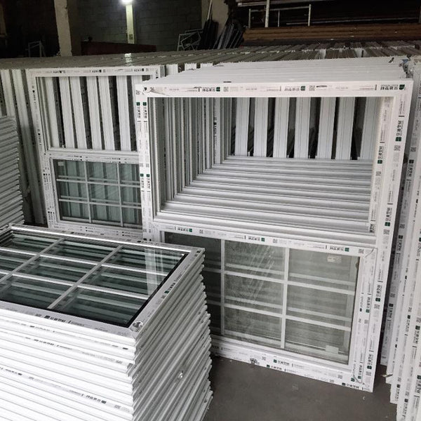 vertical sliding UPVC grill windows design on China WDMA