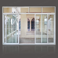 wanjia wholesale pvc stacking sliding glass doors on China WDMA