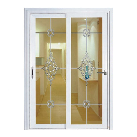 wanjia wholesale pvc stacking sliding glass doors on China WDMA