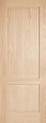 WDMA 12x80 Door (1ft by 6ft8in) Interior Barn Pine 202A Wood 2 Panel Transitional Ovolo Single Door 1