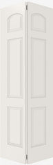 WDMA 12x80 Door (1ft by 6ft8in) Interior Bifold Smooth 6030 MDF 6 Panel Arch Panel Single Door 2