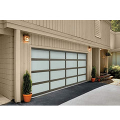 China WDMA wood garage door Garage Door Roller Shutter Door 