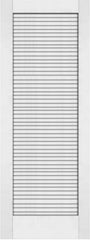 WDMA 24x80 Door (2ft by 6ft8in) Interior Swing Pine 80in Primed Plantation Louvers Single Door | 733 1