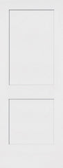 WDMA 24x96 Door (2ft by 8ft) Interior Swing Smooth 96in Monroe 2 Panel Shaker Solid Core Single Door|1-3/4in Thick 1