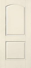 WDMA 30x80 Door (2ft6in by 6ft8in) Exterior Smooth 2 Panel Soft Arch Star Single Door 1