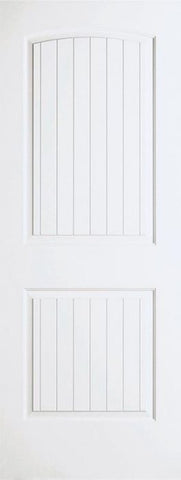 WDMA 30x96 Door (2ft6in by 8ft) Interior Barn Smooth 96in Santa Fe Solid Core Single Door|1-3/8in Thick 1