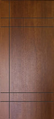 WDMA 32x80 Door (2ft8in by 6ft8in) Exterior Mahogany 80in Inglewood Contemporary Door 1