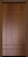 WDMA 32x80 Door (2ft8in by 6ft8in) Exterior Mahogany 80in Inglewood Contemporary Door 2