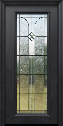 WDMA 32x80 Door (2ft8in by 6ft8in) Exterior 80in ThermaPlus Steel Cantania Full Lite Door 1