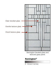 WDMA 32x80 Door (2ft8in by 6ft8in) Exterior 80in ThermaPlus Steel Remington Full Lite Door 3