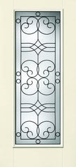 WDMA 34x80 Door (2ft10in by 6ft8in) Exterior Smooth Fiberglass Impact Door Full Lite With Stile Lines Salinas 6ft8in 1