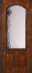 WDMA 36x80 Door (3ft by 6ft8in) Exterior Knotty Alder 36in x 80in Arch Lite Estancia Alder Door 1