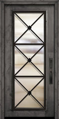 WDMA 36x80 Door (3ft by 6ft8in) Exterior Knotty Alder 36in x 80in Full Lite Republic Estancia Alder Door 2