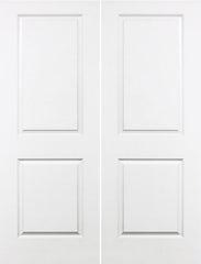 WDMA 36x96 Door (3ft by 8ft) Interior Barn Smooth 96in Carrara Solid Core Double Door|1-3/4in Thick 1