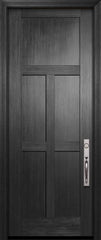 WDMA 36x96 Door (3ft by 8ft) Exterior Fir IMPACT | 96in Craftsman 5 Panel Door 1