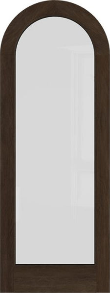 WDMA 42x80 Door (3ft6in by 6ft8in) Exterior Swing Mahogany Full Round Lite Round Top Entry Door 1