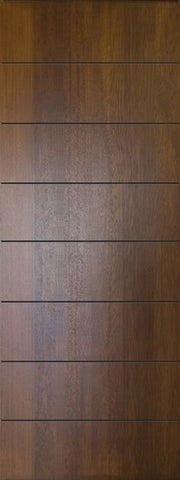 WDMA 42x96 Door (3ft6in by 8ft) Exterior Mahogany 42in x 96in Westwood Contemporary Door 1