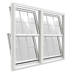 WDMA 72x60 (71.5 x 59.5 inch) Vinyl Double Hung Window