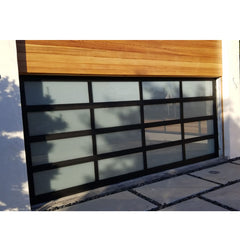 China WDMA Insulated Glass Garage Door