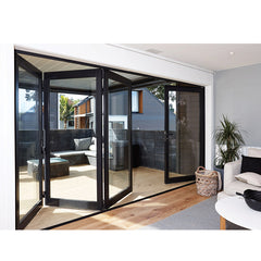 WDMA Florida approval folding door Aluminum Folding Doors 