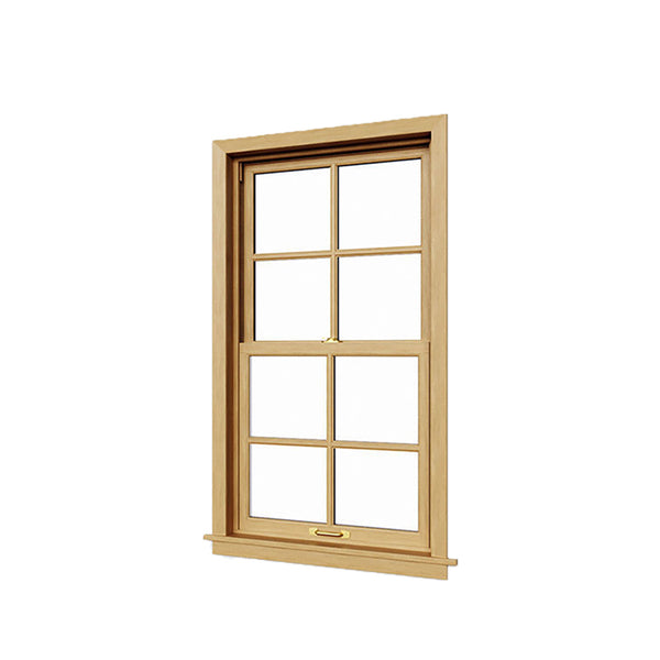 WDMA Aluminium Double Hung Window Vertical Sliding American Style Windows On Sales