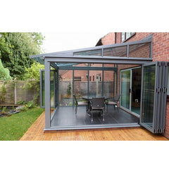 WDMA Aluminium Glass Enclosure Sunroom Conservatories For Solarium