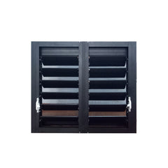 China WDMA Aluminium Louver Window Metal Louver Door And Window Oem Design