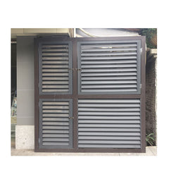 China WDMA Aluminium Profile Adjustable Glass Louvers Small Bathroom Ventilation Windows Door Designs