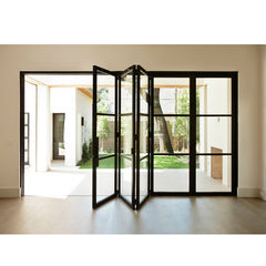 WDMA Cheap Folding Glass Door