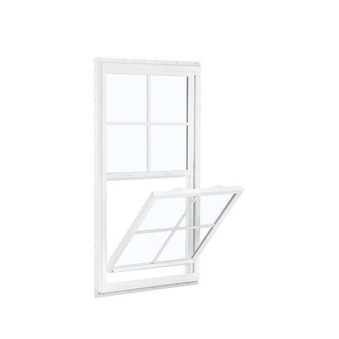 China WDMA aluminium sliding up and down window Aluminum double single hung Window 