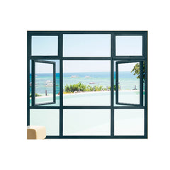 China WDMA casement inward opening casement window Aluminum Casement Window 