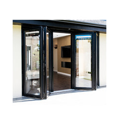 WDMA bi-folding door Aluminum Folding Doors 