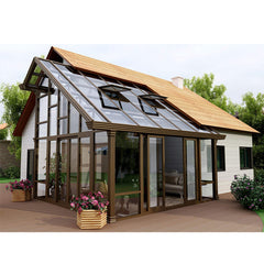 China WDMA Aluminum Conservatory With Blinds Prices